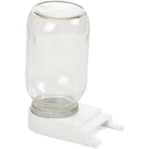 Little Giant Beehive Entrance Feeder Glass Jar Bee Syrup Feeder 1 Quart