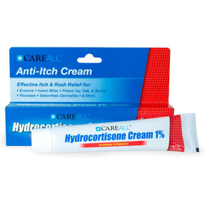 CareAll Hydrocortisone 1% Anti-Itch Cream Maximum Strength 1 oz.