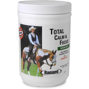 Ramard Total Calm & Focus Horse Supplement with Magnesium & Calming Formula 1.12lbs