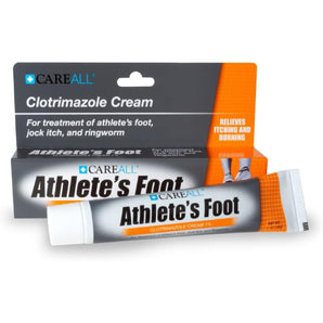CareAll Clotrimazole 1% Athlete's Foot Antifungal Cream USP 1 oz.