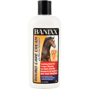 Horse Wound Care & Skin Support Bundle – E3 Elite Medicated Cream + Banixx Marine Collagen Cream