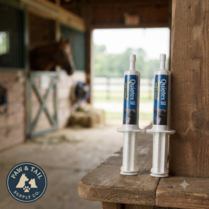 Farnam Quietex II Paste Focusing & Calming Pellets and Paste for Horses 2-Pack