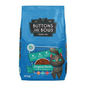 Buttons & Bows Original Blend Cat Food High-Protein Dry Food 18lbs. Bag