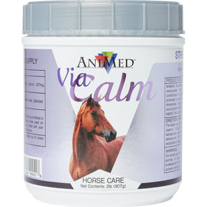 AniMed Via Calm Horse Calming Supplement Powder 2lbs.