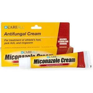 CareAll Miconazole 2% Antifungal Cream for Athlete's Foot 1 oz.