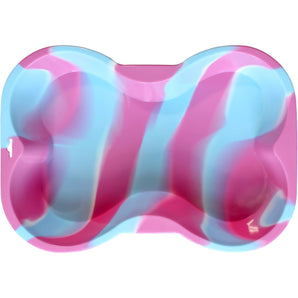 Puppy Cake Dog Bone Shaped Silicone Cake Baking Birthday Pan Swirl Large