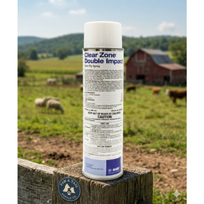 BASF Clear Zone Double Impact Farm Fly Spray 14 oz.