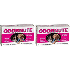 Odormute Non-Poisonous Pet Odor Eliminator Original Enzime Formula 3 oz. 2-Pack