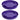 Little Giant 1-Gallon Plastic Nesting-Style Poultry Waterer Base, Purple 2-Pack