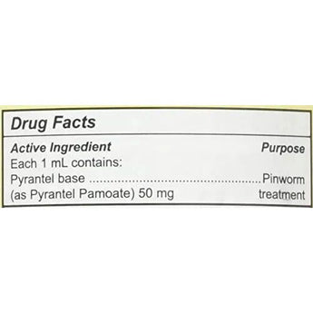 Oral-Pro Pyrantel Pamoate Vanilla Flavored 32 oz. Aurora Pharmaceutical