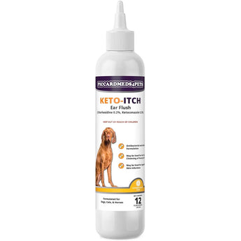 Piccardmeds4pets Keto-Itch Ear Flush 12 oz. Piccard Meds 4 Pets