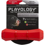 Playology Squeaky Beef Scent Chew Stick Dog Toy, Medium PLAYOLOGY