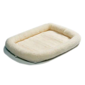 Quiet Time Fleece Dog Crate Bed