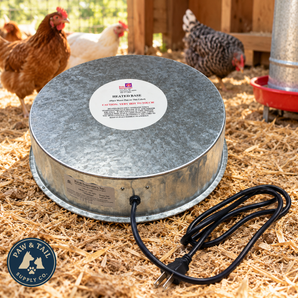 Farm Innovators Heated Base for Metal Poultry Founts 125W