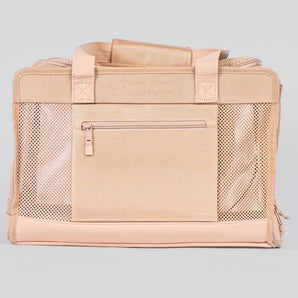 Beige Pet Travel Carrier