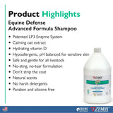Zymox Equine Defense Advanced Formula Shampoo Gallon ZYMOX
