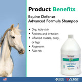 Zymox Equine Defense Advanced Formula Shampoo Gallon ZYMOX