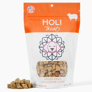 Lamb Liver Dog Treats - Freeze Dried - Single Ingredient