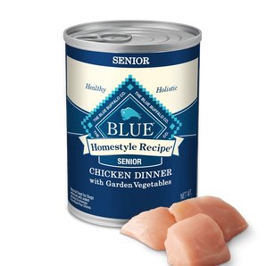 Blue Buffalo Senior Homestyle Chicken with Garden Vegetables Wet Dog Cans (12.5oz)
