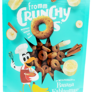 Fromm Crunchy O's Banana Kablammas Dog Treats (6oz)