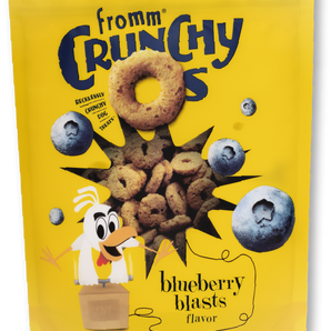 Fromm Crunchy O's Blueberry Dog Treats (6oz)