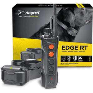 Dogtra Edge RT Remote Dog Training E-Collar, 1-Mile Range 3-Dog Expandable Professional System