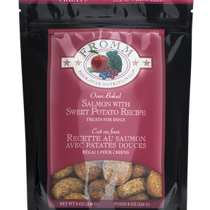 Fromm 4-Star Salmon & Sweet Potato Dog Treats (8oz)