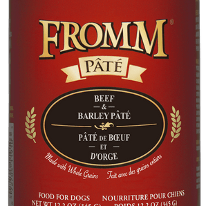 Fromm All Life Stages Beef & Barley Wet Dog Can (12.2oz)