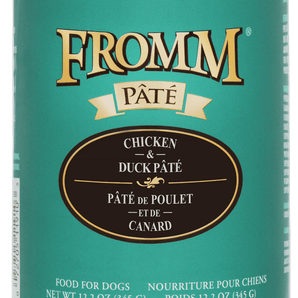 Fromm All Life Stages Chicken & Duck Pate Wet Dog Can (12.2oz)