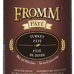 Fromm All Life Stages Turkey Pate Wet Dog Food (12.2oz)