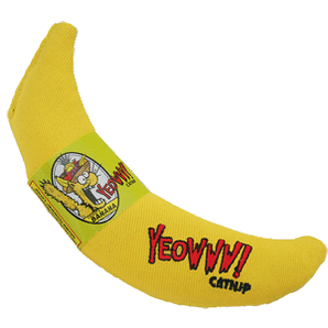 Cat Yeowww Banana Toy
