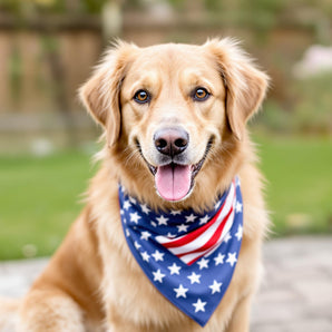 Top Performance American Denim Bandana for Dogs 3-Pack