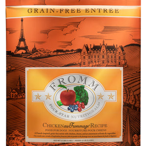 Fromm 4 Star All Life Stages Grain Free Chicken Au Frommage Dry Dog Food