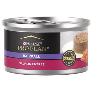 Purina Salmon Cat Proplan Hairball Entree Wet Food 3oz