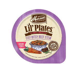 Merrick Lil' Plates Grain Free Itsy Bitsy Beef Stew Wet Dog Food (3.5oz)