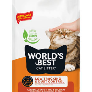 Worlds Best Low Tracking & Dust Control Unscented Cat Litter
