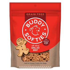 Buddy Softies Grain Free Beef Dog Treats (5oz)
