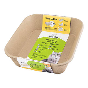 Cat 3pk Kitty Sift Jumbo Disposable Litter Box