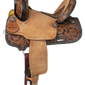 Royal King Youth Dublin Barrel Saddle