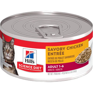Science diet Chicken Kitten Dry food Cat Adult Savory Entrée (5.5oz)