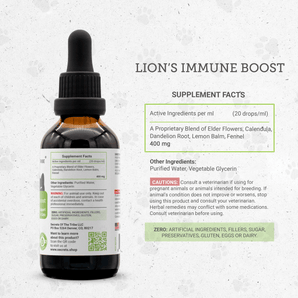 Lion's Immune Boost - Healthy Immunity Support in Cats