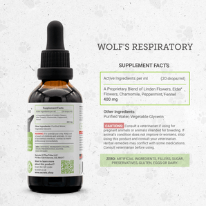 Wolf's Respiratory - Healthy Respiratory System Support in Dogs