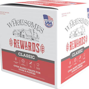 Wholesomes, Dog Treats, Biscuits, Bites, Chicken, Crunchy, Dental-care, Dog, Dogchickenporkdental-care, Natural, Pork, Shopify Collective, The Family Pet, Training-treats, Treats, Usa-made, Wholesomes