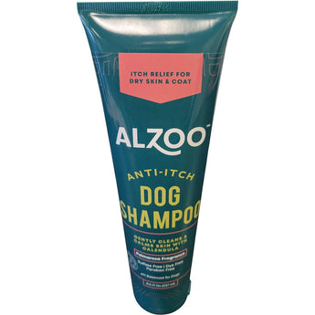 Alzoo Anti-Itch Dog Shampoo Itch Relief 8 oz. Alzoo