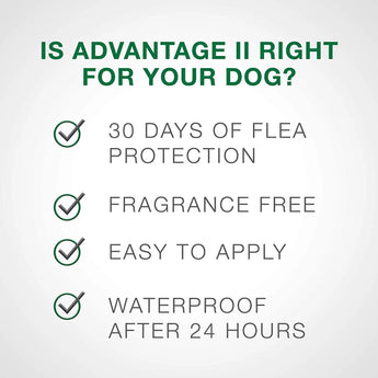 Advantage II Flea Prevention and Treatment XL Dogs Over 55lbs 4CT Bayer