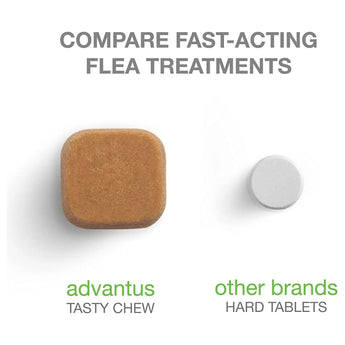 Advantus Flea Soft Chews for Large Dogs 23-110 lbs. 30 Count Bayer