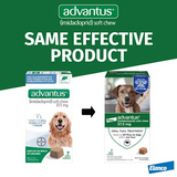 Advantus Flea Soft Chews for Large Dogs 23-110 lbs. 30 Count Bayer