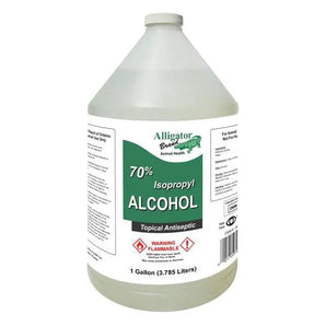 Alligator Brand 70% Isopropyl Rubbing Alcohol 1 Gallon Alligator brand