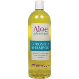 Aloe Advantage Citronella Pet Shampoo for Dogs Cats Horses Animals 33.8 oz. Durvet