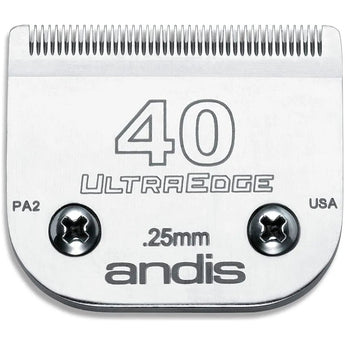 Andis UltraEdge Detachable Clipper Blade #40 .25mm Andis